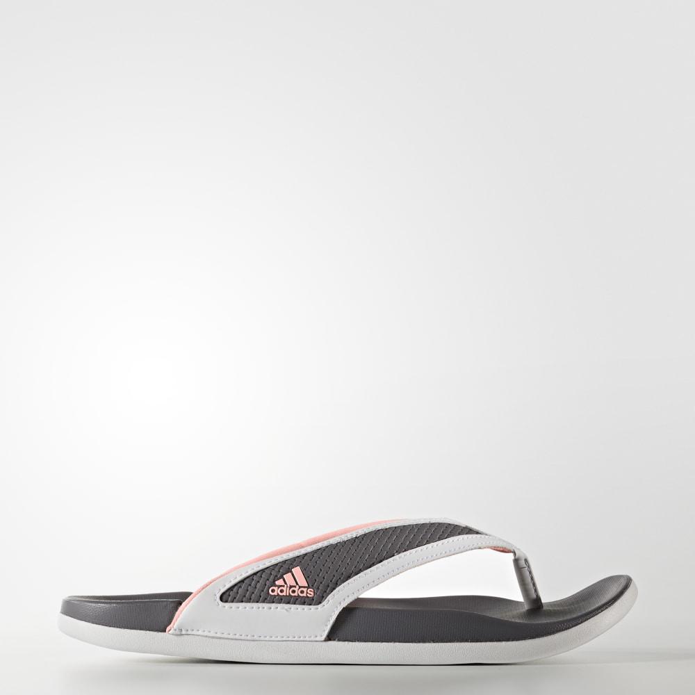 Slapi Adidas Adilette Comfort Dama Romania - Albi/Corai/Gri S81199